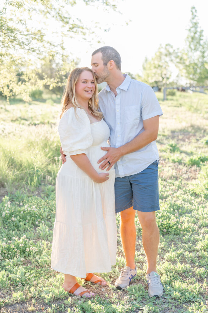 Expecting Couple by Raleigh Maternity Photographer 